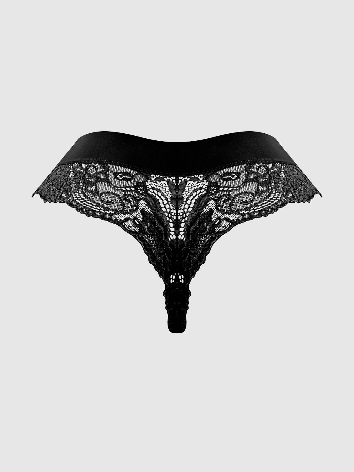 CAITLIN MICRO WAISTBAND LACE CHEEKY