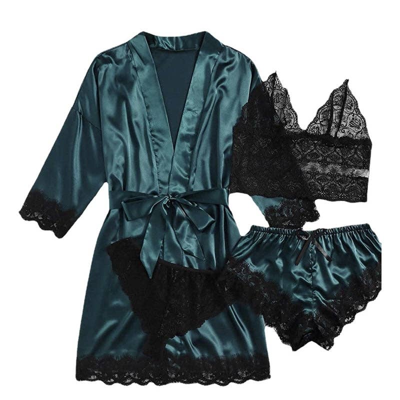 Women's Lace Sleepwear Lingerie Plus Size Homewear Amazon New