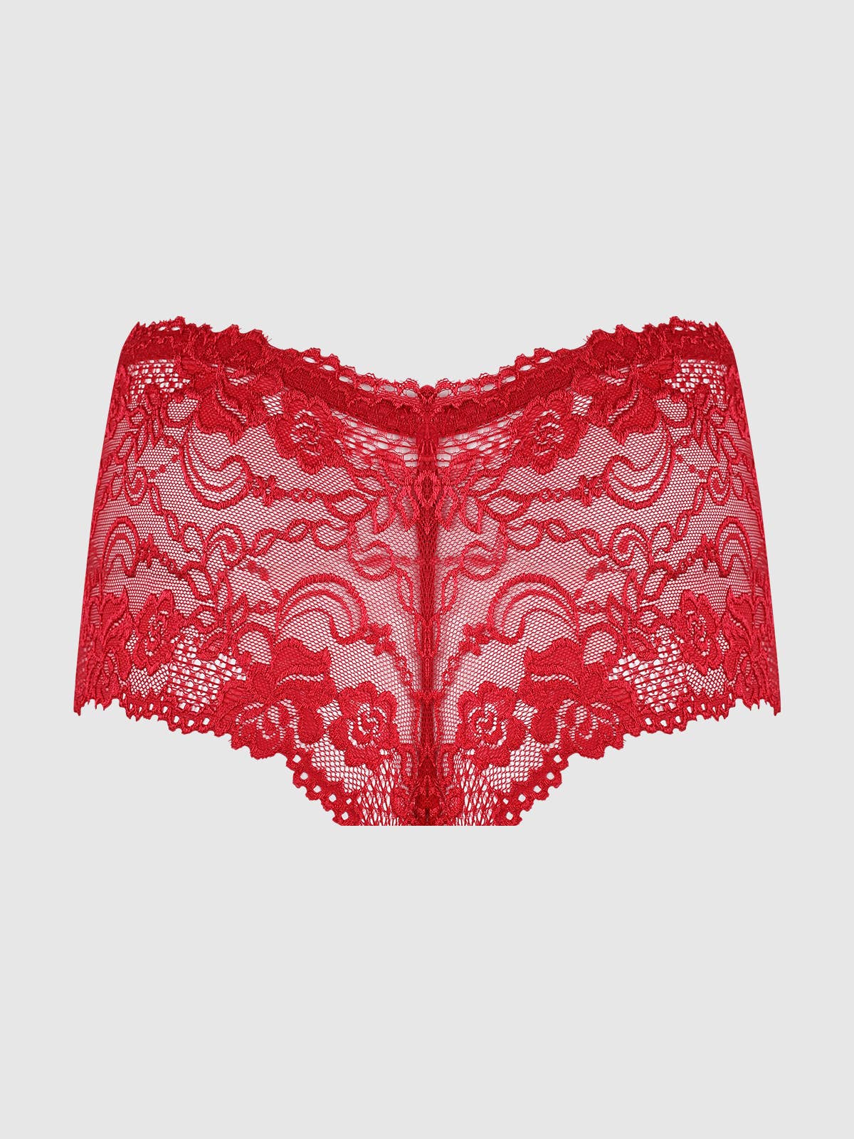 CAITLIN FLORAL LACE CHEEKY